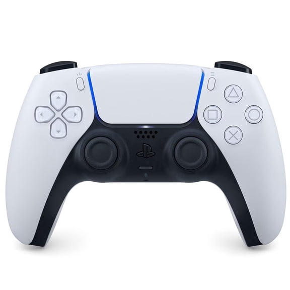 Sony PS5 DualSense Wireless Controller - White (Sold without manufacturer warranty)