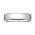 thumbnail image 2 of Men's 6mm Half-Round White Tungsten Wedding Band, 13.5,, 2 of 3