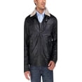 thumbnail image 4 of Mens Black Coat Luciano Natazzi Cowhide Flight Bomber, 4 of 4