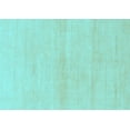thumbnail image 1 of Ahgly Company Indoor Rectangle Solid Light Blue Modern Area Rugs, 5' x 7', 1 of 4