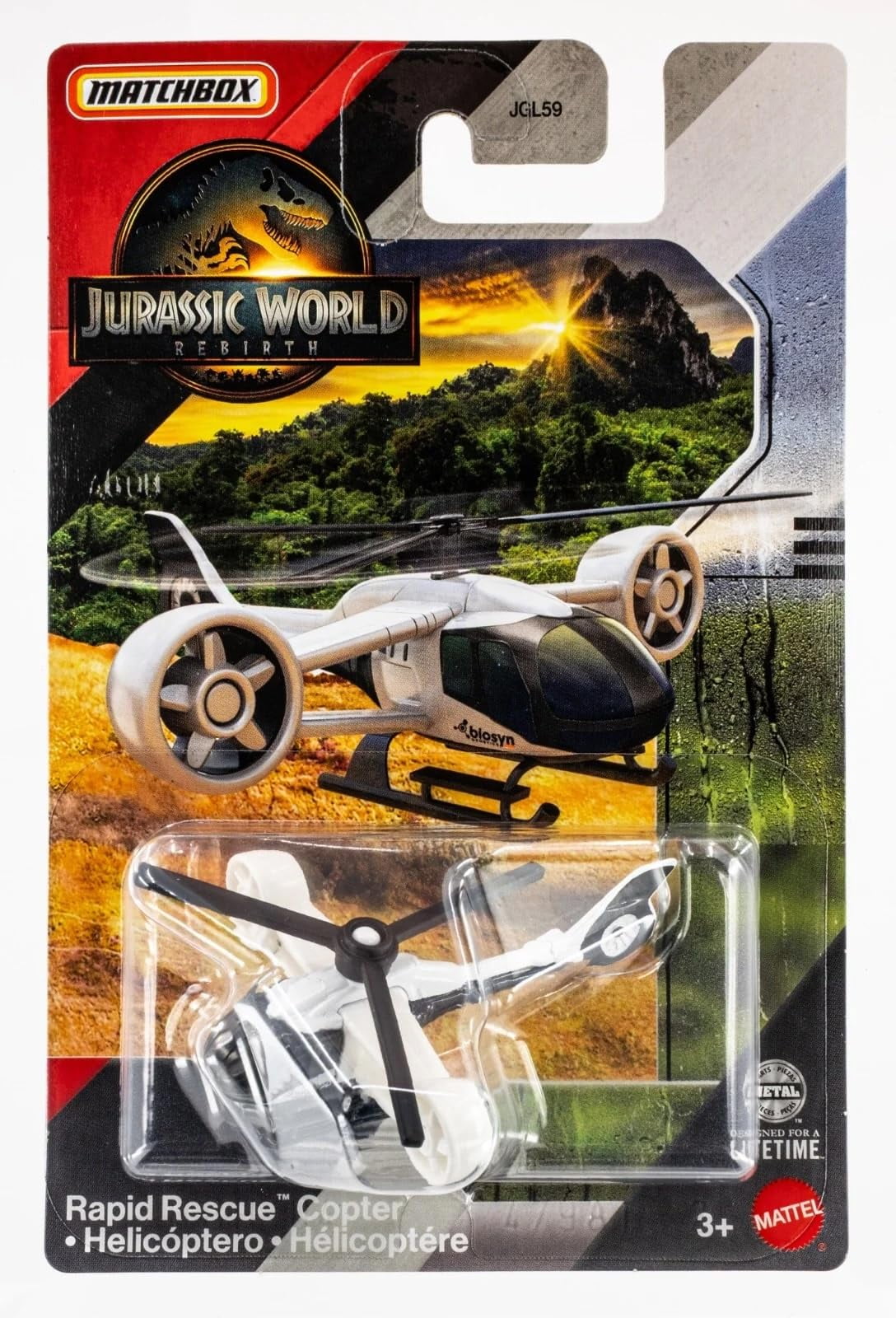 Jurassic World Matchbox Die-Cast Vehicle Collection 9-Pack Set JGL59-956A