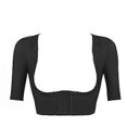 thumbnail image 1 of Corrector de postura para mujer, moldeador de brazos, adelgazante, soporte para hombros y espalda, moldeador, previene jorobas, L, negro, 1 of 5