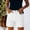 🔥 White, variant on Sentmoon Short Jeans for Women Stretchy High Waist Women Denim Shorts with Pockets Comfy Regular Fit Women's Shorts S-3XL