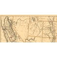 thumbnail image 3 of Railroad Map - Atchison Topeka Santa Fe Railway - 1899 - 23 x 47 - Vintage Wall Art, 3 of 5