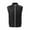 Black, variant on KeirineCC Air-Conditioned Work Vest,Electric Cooling Air Jacket Vest Cool,Work Uniform Jacket With Cooling Fans for Working Cycling Fishing Outdoor,Vest with USB Cable & 2PCS Fan,Gray-XL