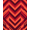 Red, Pattern 1, variant on ODIKA 2x3 Machine Washable Non-Slip Area Rug, Chevron Zigzag Striped Modern Accent High Traffic Rug, Red, 475063