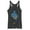 Black Heather, variant on Women's Aladdin Genie Greatness Summoned  Racerback Tank Top White Heather X Large