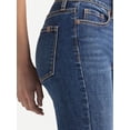 thumbnail image 4 of Jessica Simpson Women's and Women's Plus Daisy Fitted Flare Jeans, 30.5", 32.5", and 34.5" Inseams, Sizes 2-26W, 4 of 6