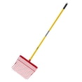 thumbnail image 5 of VEVOR Manure Fork, 18 Angled Tines, Horse Manure Rake with Long Fiberglass Handle, 61 in Durable Plastic Pitchfork Muck Rake Tool for Gardening Horse Stall Stable Grass Hay Cleaning Farm Work, 5 of 9