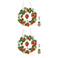 thumbnail image 3 of Cateissary Amplia aplicación 5D DIY pintura de diamante hermosa de Navidad regalo maravilloso buena decoración YH14 YH14 2piezas, 3 of 6