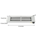 thumbnail image 2 of TOOL1SHOoo 24" /36" Corded Food Warmer, 86-185℉ Commercial Infrared Strip Heater for Buffet Restaurant, 2 of 20