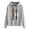 Grey, variant on DDAPJ pyju Cute Heart Print Hooded Sweatshirt for Women 2023 Trendy,Womens Dog Paw Print Hoodie Loose Casual Drawstring Pullover Hoodies Gift for Pet Lover