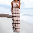 thumbnail image 2 of Fashion Jumpsuits for Women Dressy Plus Size Casual Loose Printed Pockets Sleeveless Back Strap Jumpsuit, 2 of 5