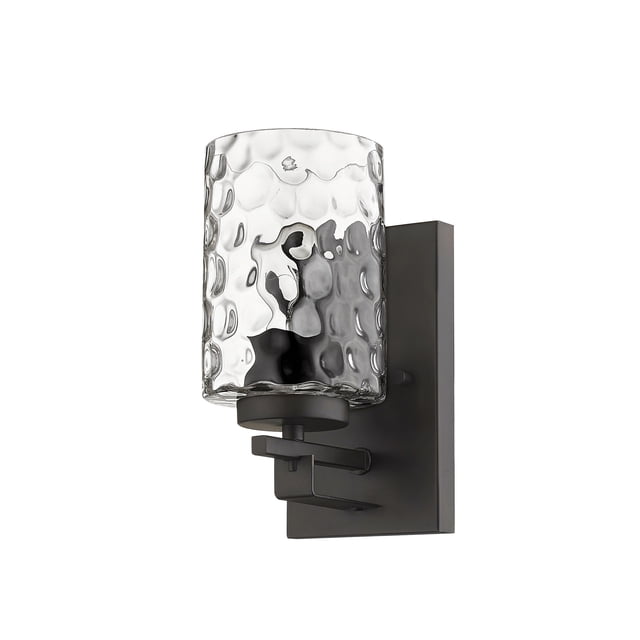 homeroots Éclairage 398657 Livvy 1-Light Huilé Bronze Applique