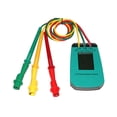 thumbnail image 4 of 3 Phase Rotation Indicator, 3 Phase Sequences Rotation Tester LED Indicator Detectors Checkers Meter Carrying Bag Phase Meter, 4 of 9