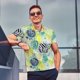 thumbnail image 4 of Fotbe Shell Clam Camiseta Polo de Golf para Hombre con Estampado – Camisa Deportiva Transpirable con Cuello Abotonado-X-Large, 4 of 6