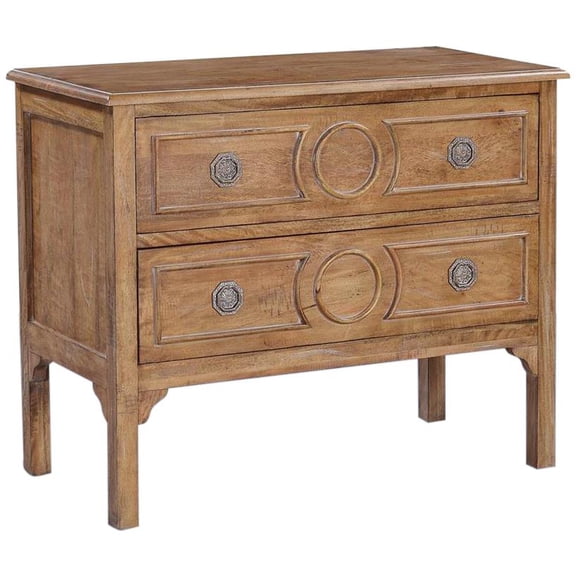 Amelia Beachwood Chest of Drawers | EuroLux Home