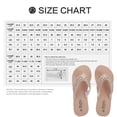 thumbnail image 2 of 1 par de chanclas de playa antideslizantes con suela de diamante perlado para mujer (rosa, talla 38, 24 cm, 7 EE. UU., 4,5 Reino Unido, 38 UE, 9,432 pulgadas), 2 of 7