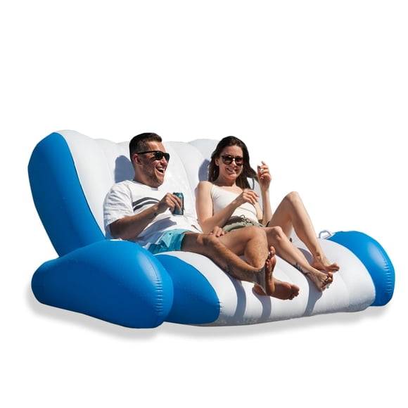 Sillón inflable para piscina ZONETECH Luxury Float para 2 adultos