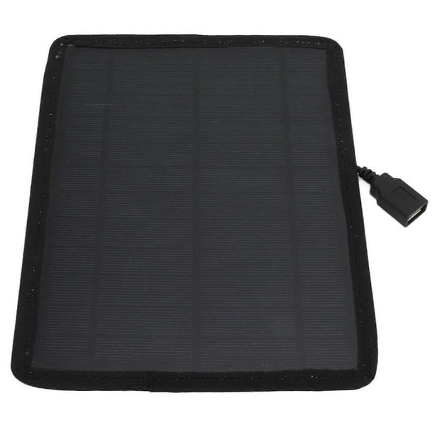 Solar Panel 5.3W 6V USB Output Low Attenuation Camouflage Monocrystalline Solar Battery Charger for Outdoor Travel
