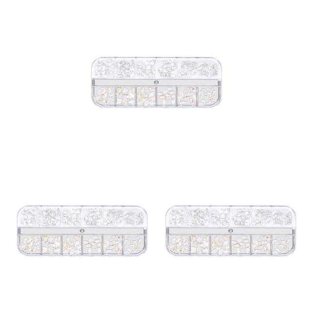 Bolsa de Cristal Seitruly con Diamantes de Imitación Personalizados para Uñas