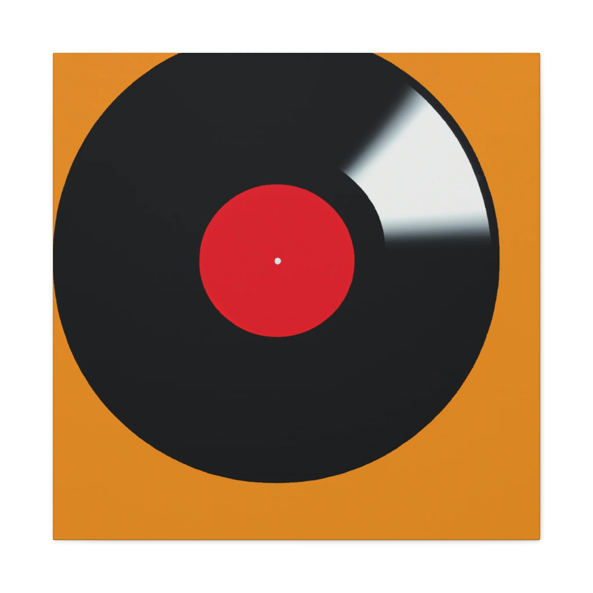 Vinyl Story Told Minimally Canvas