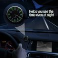 thumbnail image 4 of serony Dashboard Clock For Car Motorcycle And Watch With Easy-to-Read Display Silent Metal Car Clock Black All Luminous, 4 of 6