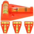 thumbnail image 2 of Tiny Level Acrylic Orange 4Pack For Rv Leveling In Home Renovation And Vehicle Adjustments, 2 of 8