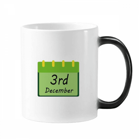 

International Day Disabled Persons Care Mug Changing Color Cup Morphing Heat Sensitive 12oz