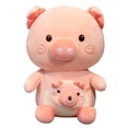 thumbnail image 2 of 13.8" Pig Stuffed Plushie Animal,Cute Pink Piglet Plush Pillow Gifts for Girls,Kids Children Adults, 2 of 6