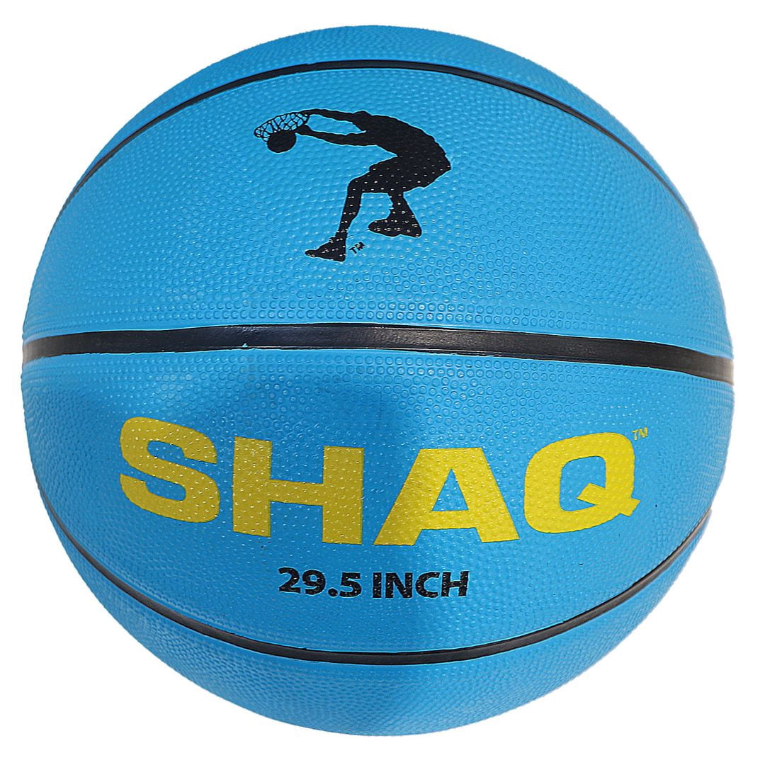 SHAQ 29.5" Official Size 7 Basketball for Outdoor Indoor Durable Basket ball Official Shaq Youth Basketball Equipment for Kids