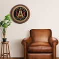 thumbnail image 5 of Atlanta United FC 20.25'' Round Faux Barrel Framed Cork Board, 5 of 5