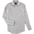 thumbnail image 1 of Tasso Elba - Camisa de vestir con botones y puños franceses para hombre, color blanco, cuello de 18.0 in, manga de 36 a 37.0 in, 1 of 1