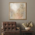 thumbnail image 3 of Framed Canvas Print Abstract Modern Wall Art Neutral Minimalist Decorative for Living Room Bedroom - 24"x24" NATURAL, 3 of 8