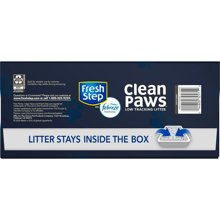 The Meow Place Reviews Fresh Step® Clean Paws Cat Litter