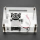 thumbnail image 3 of Caja protectora de acrílico PMMA con ventilador de refrigeración para Raspberry Pi 2, 3, modelo B y Pi b, 3 of 13