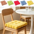 thumbnail image 7 of 15"x15" Square Comfortable Seat Cushions Home Pillow Indoor Corduroy Chair Pads Office Soft Cushion, 7 of 7