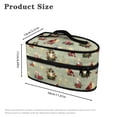 thumbnail image 6 of HELLHERO Poinsettia Pattern Steam Iron Case Irons Accessories (11.8x6.69x5.5 In) Home, Bag Only, 6 of 6