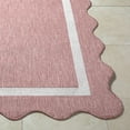 thumbnail image 3 of BoutiqueRugs Varro Traditional Area Rug - Outdoor Safe - Dark Pink, Cream - 5'3" x 7', 3 of 7