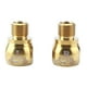 thumbnail image 1 of 1 par de adaptadores de extensor de pedal de 9/16'' para bicicleta resistente a la corrosión Negro Arco iris plateado dorado kusrkot Extensor de pedal de bicicleta, 1 of 8