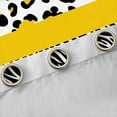 thumbnail image 4 of Manfei Animal Print Patchwork Black Out Curtains for Teens Boys Girls,Animal Leopard Zebra Curtains Pack of 2 (42x63 Each),Geometric Stripes Bedroom Curtains,Luxury Bedroom Decor, 4 of 6
