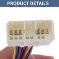 thumbnail image 4 of Conjunto de arnés de cableado para reproductor de CD de automóvil Unique Bargains 70-8901, adaptador de radio para Suzuki Esteem 2001-2002 1 Pc, 4 of 7