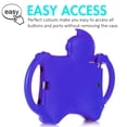 thumbnail image 6 of iPad Mini Case, iPad Mini 4 Kids Case, iPad Mini 1 2 3 Case for Kids,Lightweight Shockproof EVA Silicone Protective Handle Stand Kids Friendly Cute Case For 7.9 inch Apple iPad Mini 1 2 3 4，Purple, 6 of 6