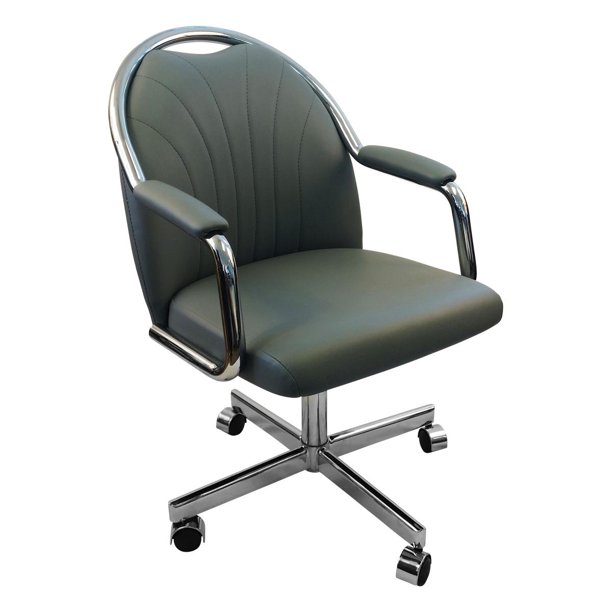 Caster Chair Company Empire Casual Rolling Caster Dining Chair in
