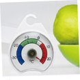 thumbnail image 4 of ELAYARD White Plastic Fridge Temperature Monitor with Pointer for Indoor Kitchen Refrigerator and Freezer Use, 4 of 8