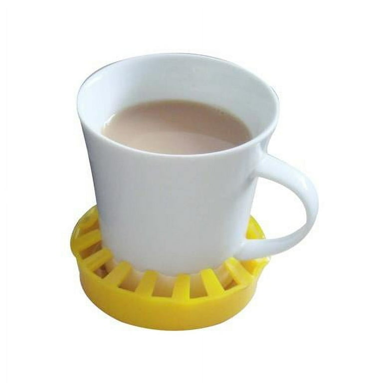 Dycem non-slip molded cup/can/glass holder (3-1/2 Dycem non-slip molded cup/can/glass holder (3-1/2