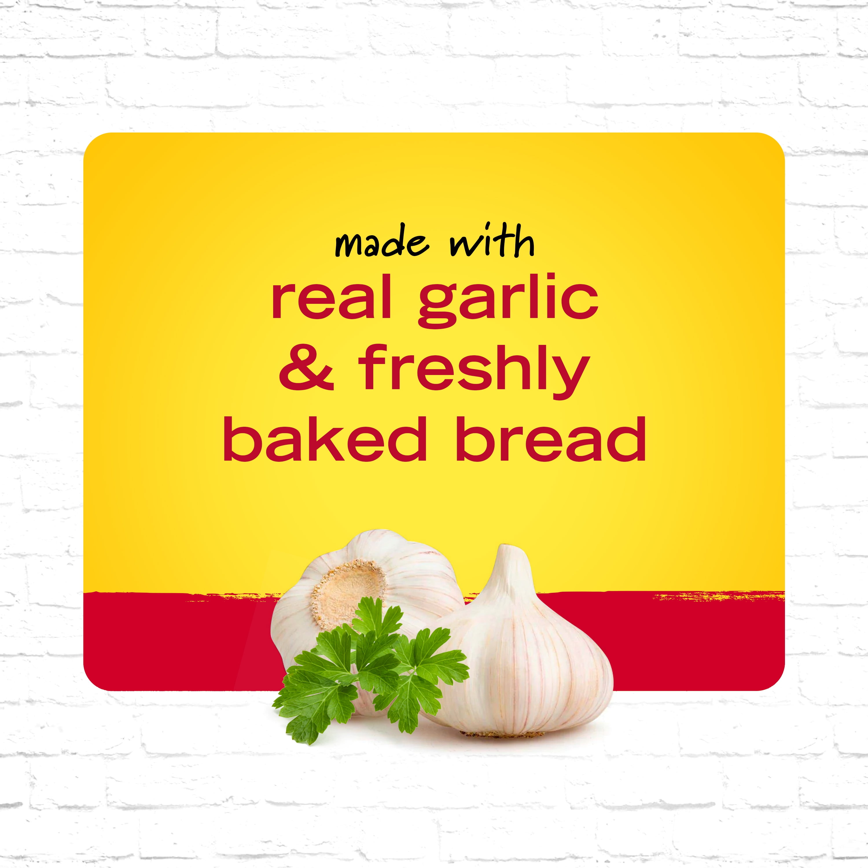 New York Bakery Real Garlic Breadsticks, 10.5 oz (6 Count), Frozen