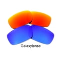 thumbnail image 2 of Galaxy Replacement Lenses for Oakley Crankshaft Red & Blue Color&nbsp; 100% UVAB, 2 of 2