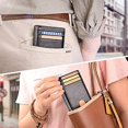 thumbnail image 5 of Slim Minimalist Wallet French Id And Card Holder, Rfid Blocking Wallet For Men And Women, Contactless Credit Card Protection, Anti Rfid Slim Mini Wall, 5 of 5