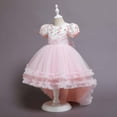 thumbnail image 6 of XMMSWDLA Toddler Girl Clothes Children's Dresses Girls Sleeveless Princess Dress Flower Mesh Dress, 6 of 6